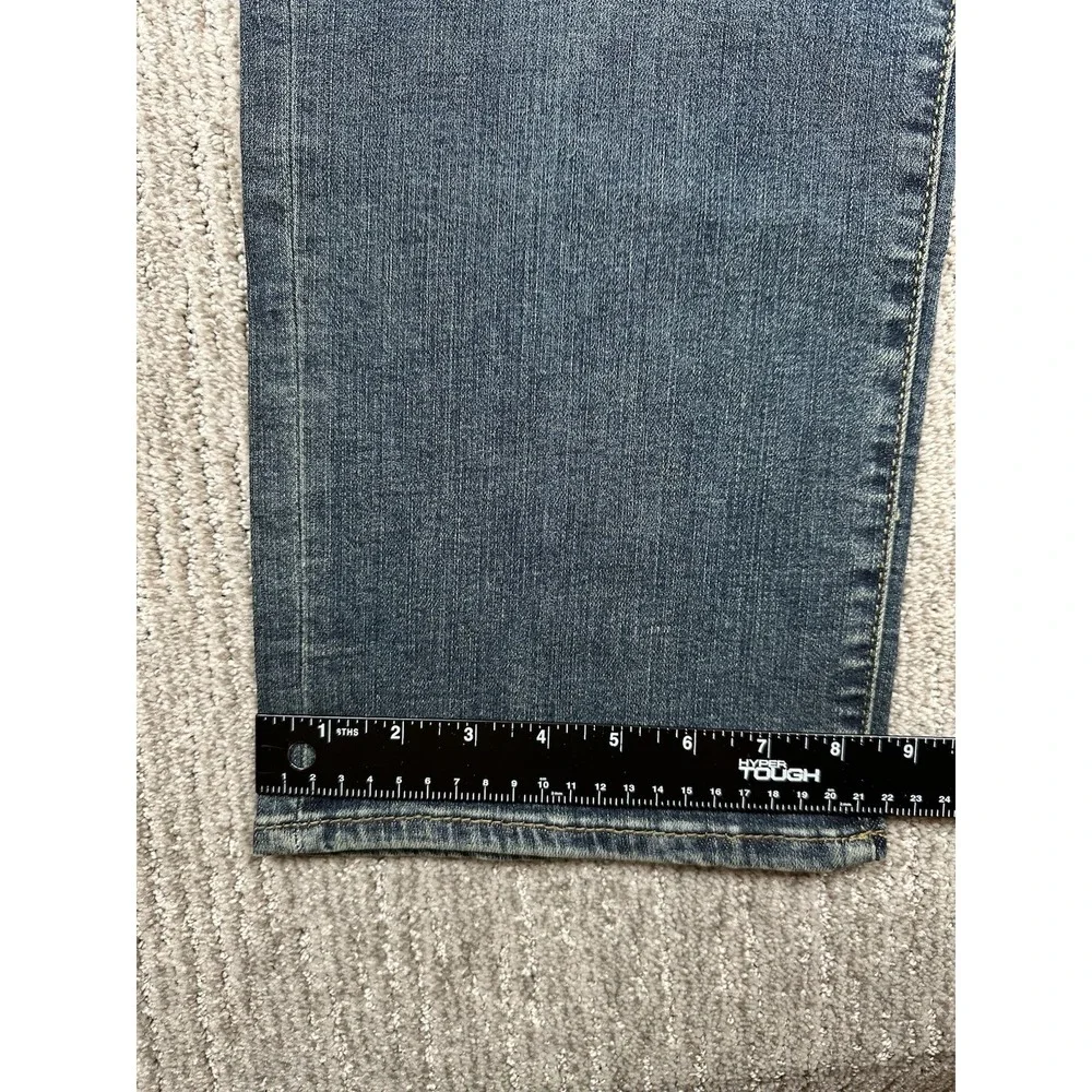Lee Extreme Motion Jeans Mens 46x30 Blue Medium Wash Taper Stretch Big & Tall